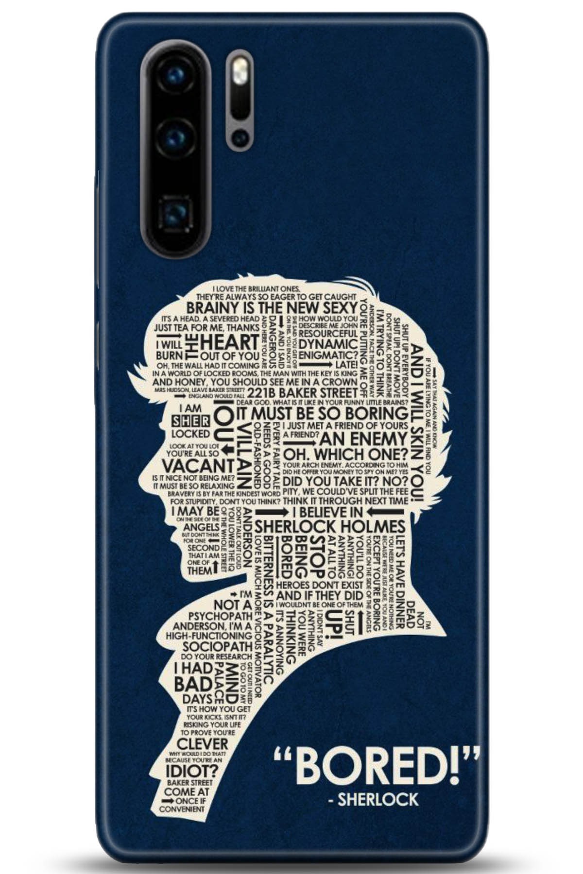 Huawei P30 Pro Uyumlu Kılıf HD Baskılı Kılıf - Followed Institution 5156