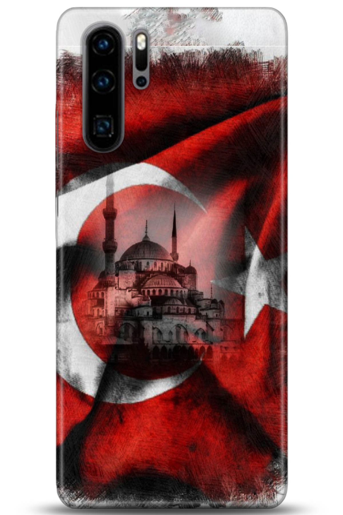 Huawei P30 Pro Uyumlu Kılıf HD Baskılı Kılıf - Followed Institution 5178