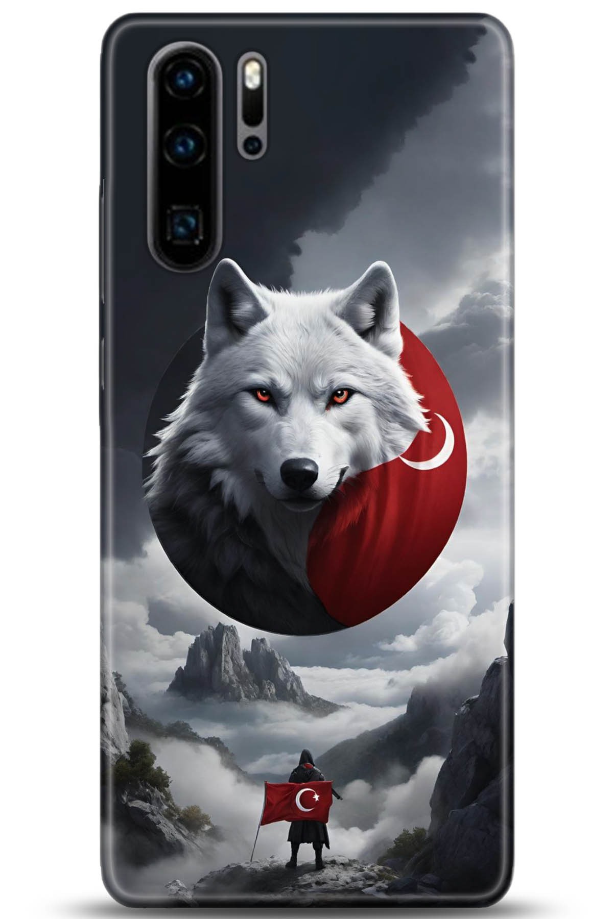 Huawei P30 Pro Uyumlu Kılıf HD Baskılı Kılıf - Followed Institution 5189