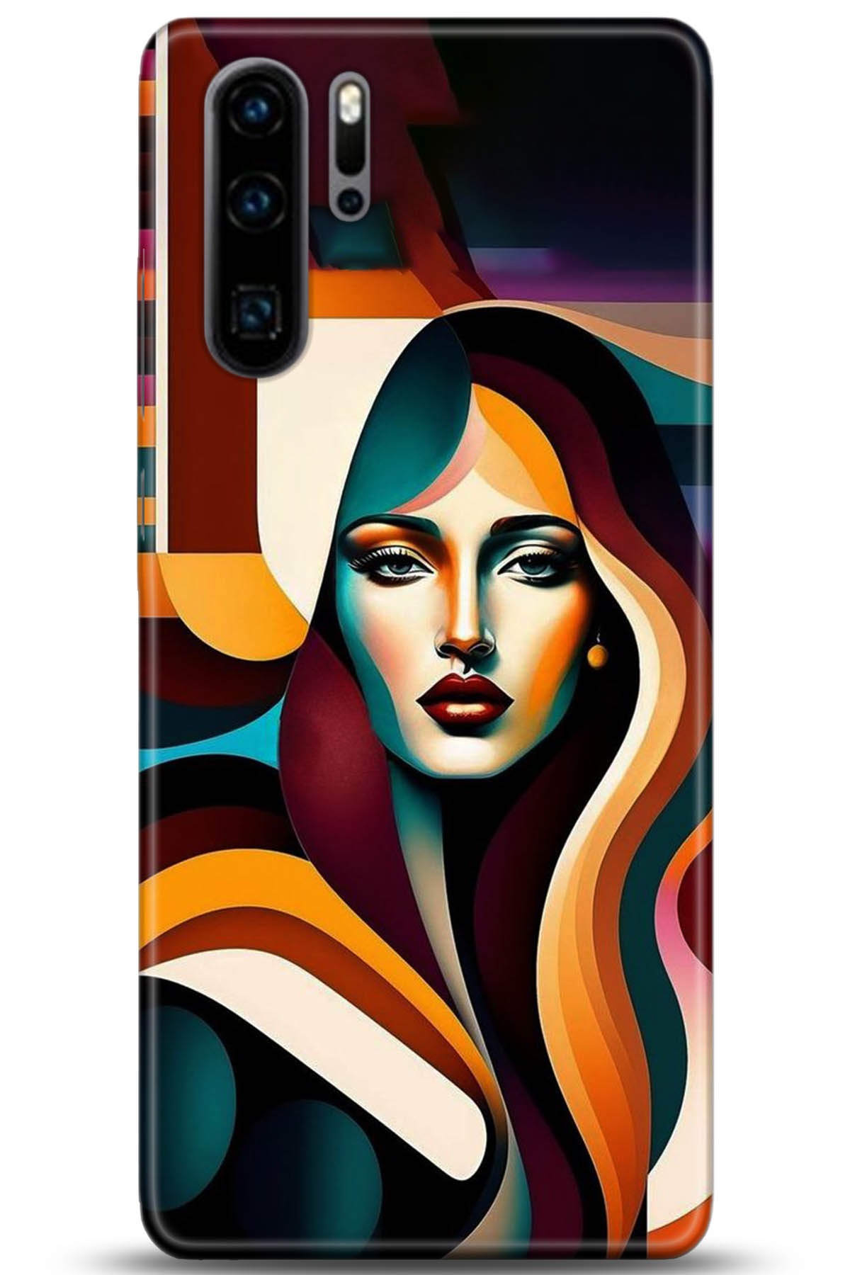 Huawei P30 Pro Uyumlu Kılıf HD Baskılı Kılıf - Followed Institution 5245