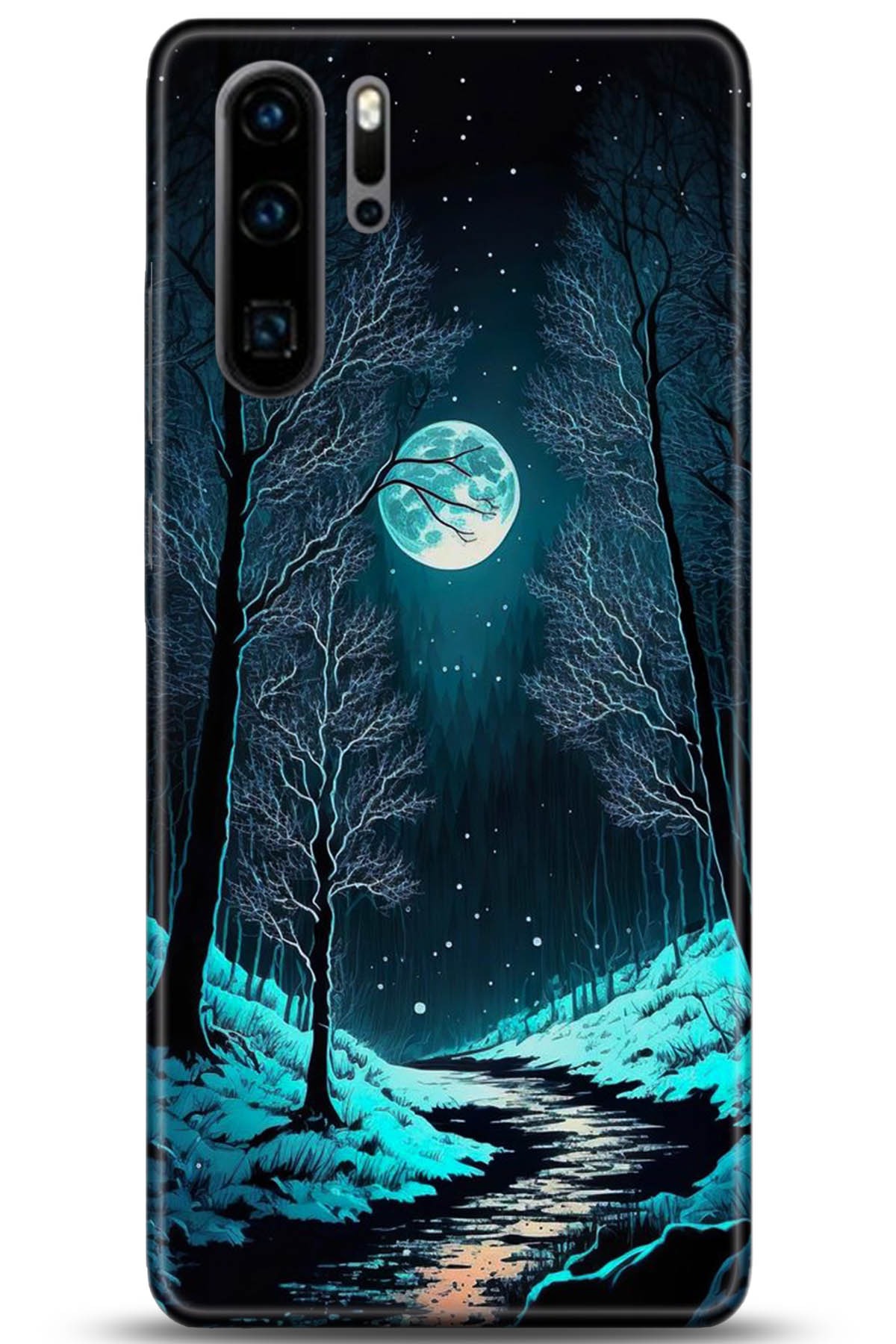 Huawei P30 Pro Uyumlu Kılıf HD Baskılı Kılıf - Followed Institution 5265
