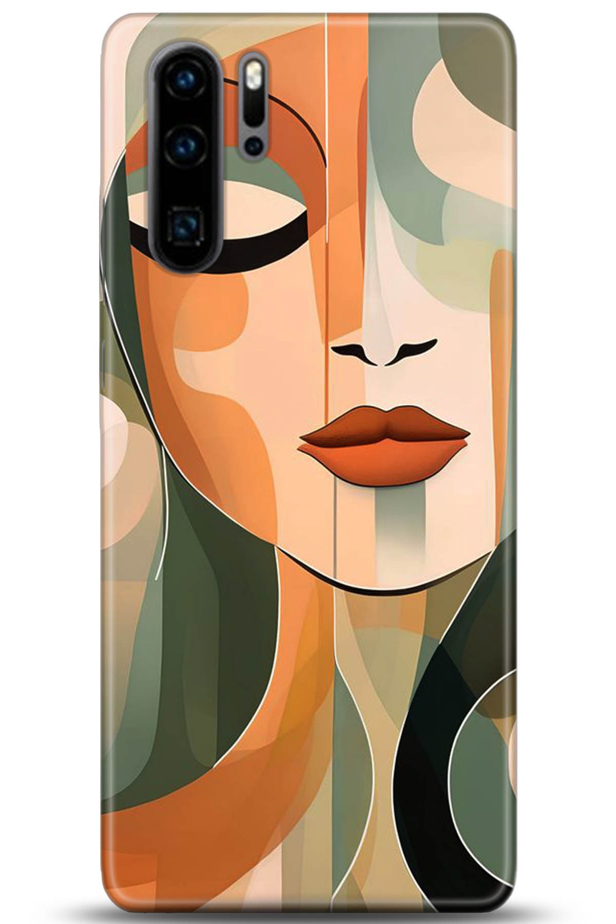 Huawei P30 Pro Uyumlu Kılıf HD Baskılı Kılıf - Followed Institution 5279