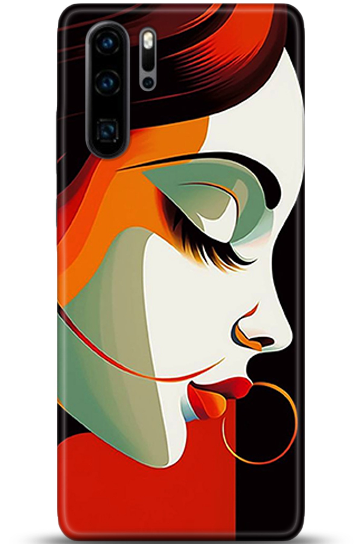 Huawei P30 Pro Uyumlu Kılıf HD Baskılı Kılıf - Followed Institution 5324