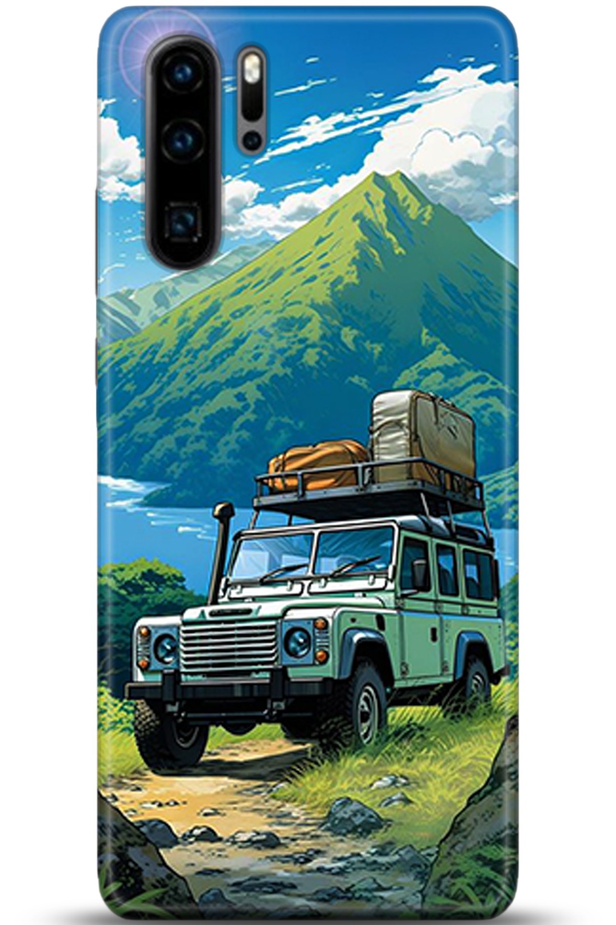 Huawei P30 Pro Uyumlu Kılıf HD Baskılı Kılıf - Followed Institution 5362