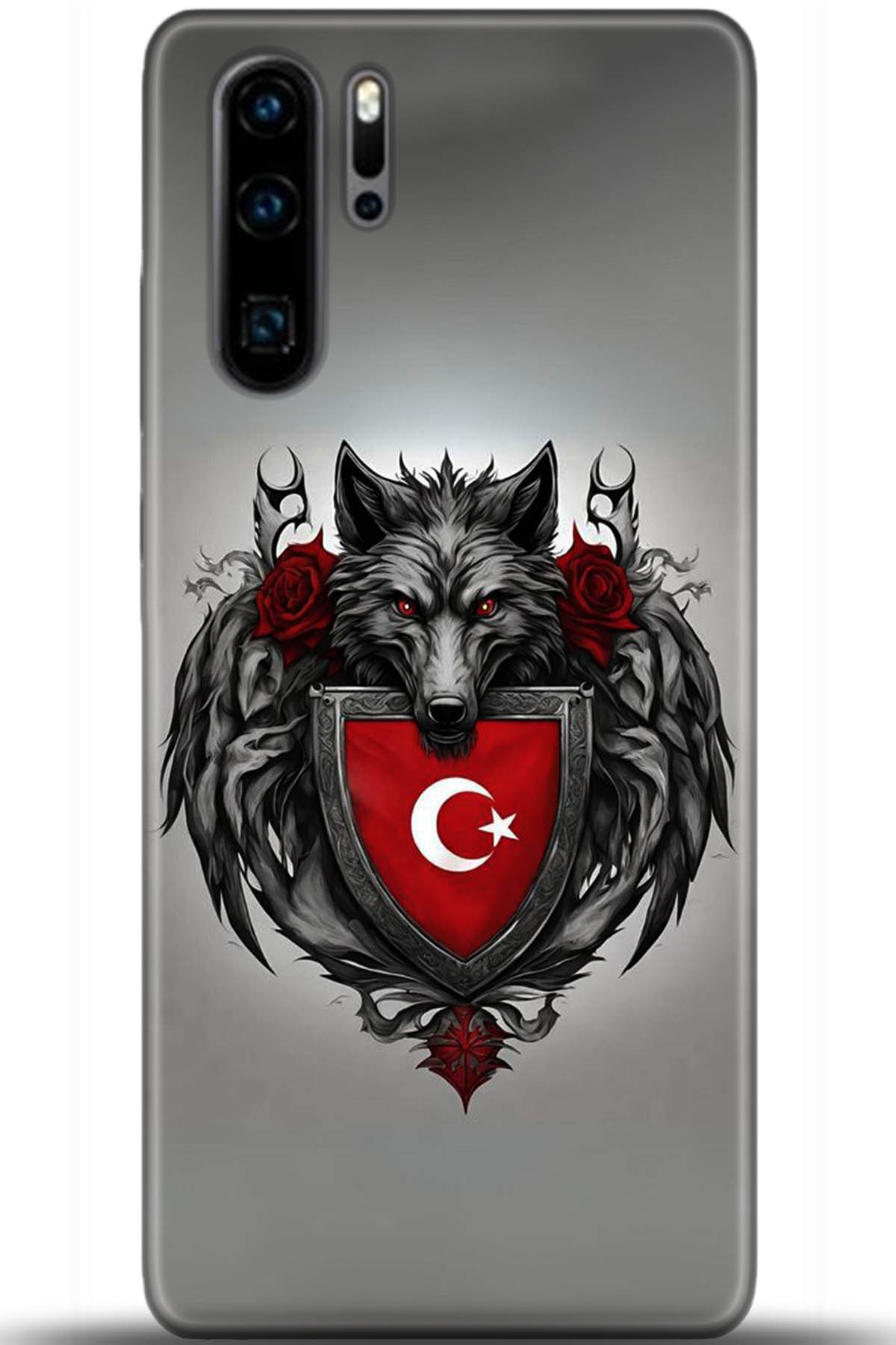 Huawei P30 Pro Uyumlu Kılıf HD Baskılı Kılıf - Followed Institution 5374