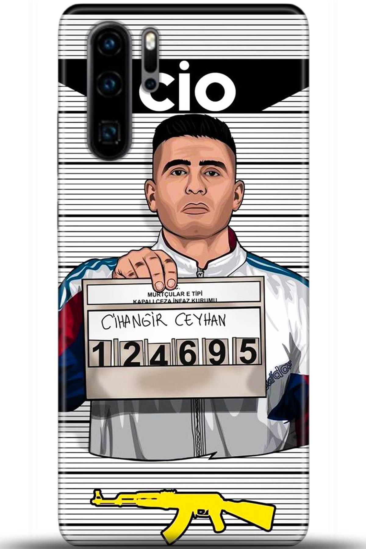 Huawei P30 Pro Uyumlu Kılıf HD Baskılı Kılıf - Followed Institution 5411