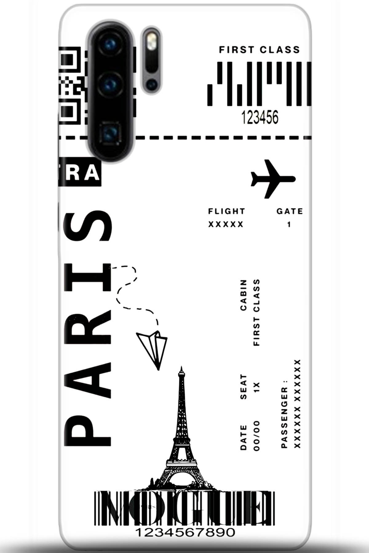 Huawei P30 Pro Uyumlu Kılıf HD Baskılı Kılıf - Followed Institution 5414