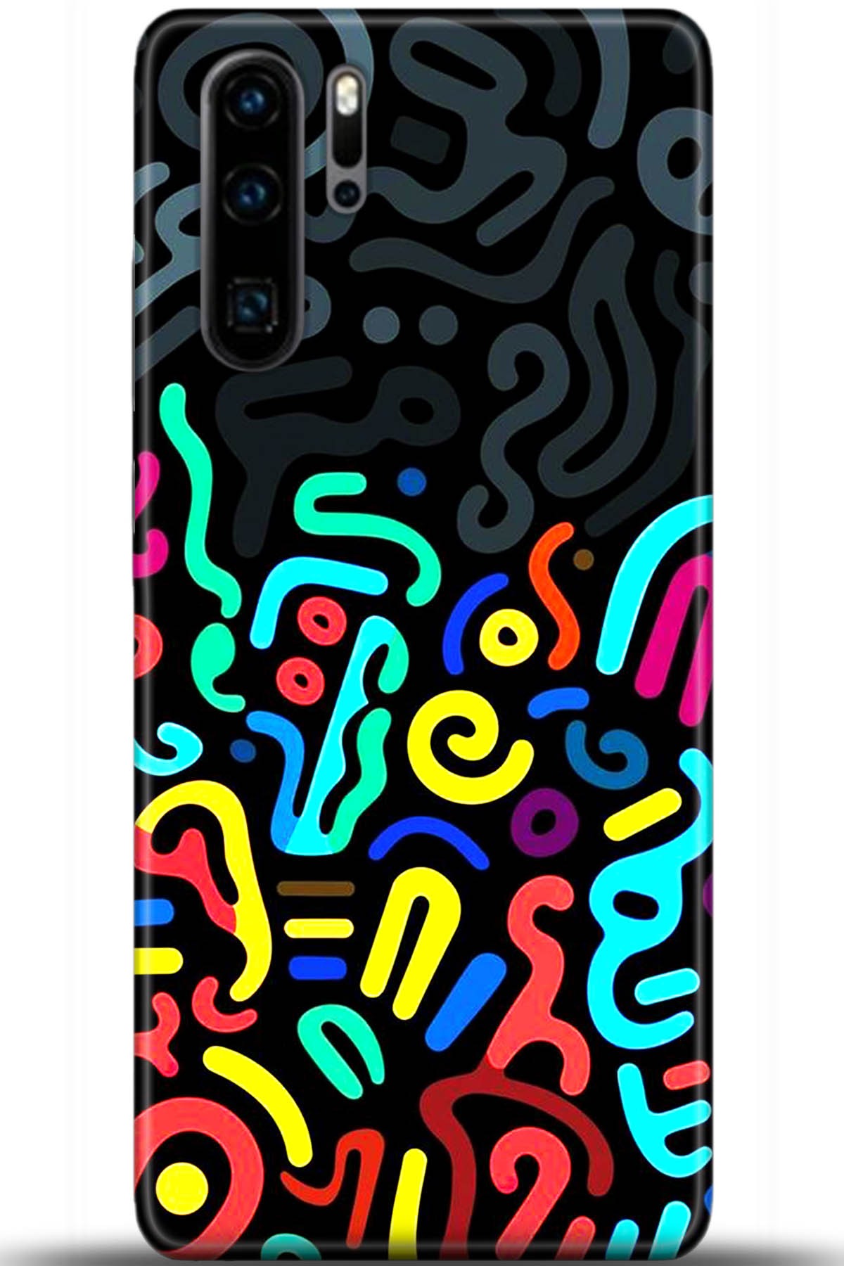 Huawei P30 Pro Uyumlu Kılıf HD Baskılı Kılıf - Followed Institution 5465