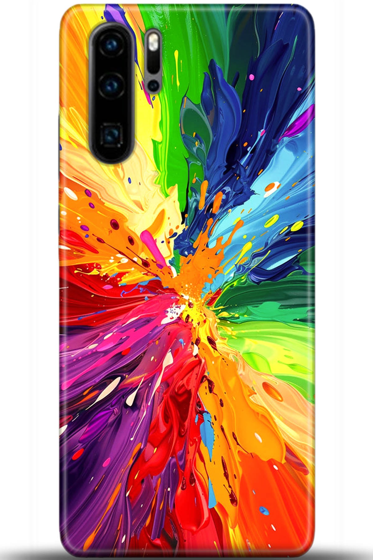 Huawei P30 Pro Uyumlu Kılıf HD Baskılı Kılıf - Followed Institution 5513