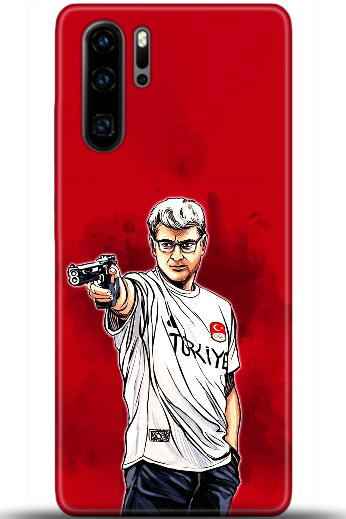 Huawei P30 Pro Uyumlu Kılıf HD Baskılı Kılıf - Followed Institution 5533