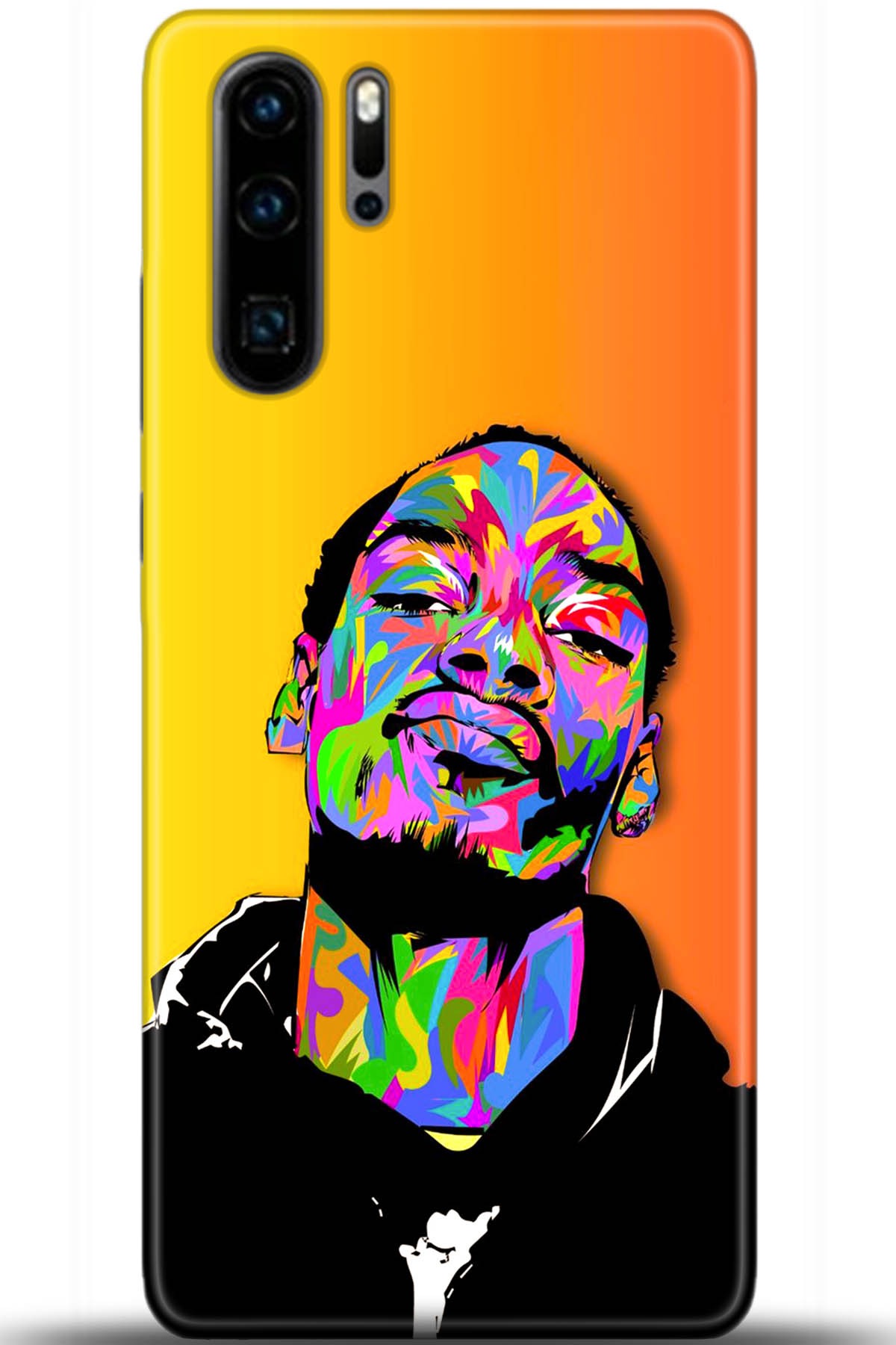 Huawei P30 Pro Uyumlu Kılıf HD Baskılı Kılıf - Followed Institution 5573