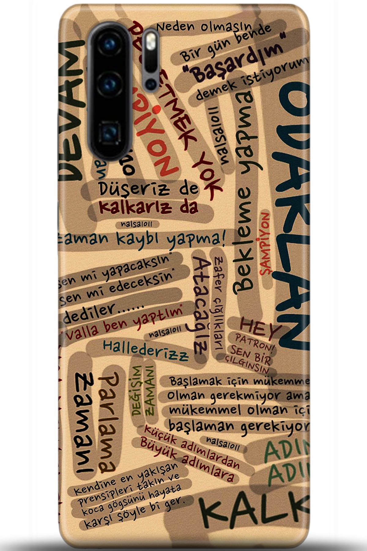 Huawei P30 Pro Uyumlu Kılıf HD Baskılı Kılıf - Followed Institution 5586