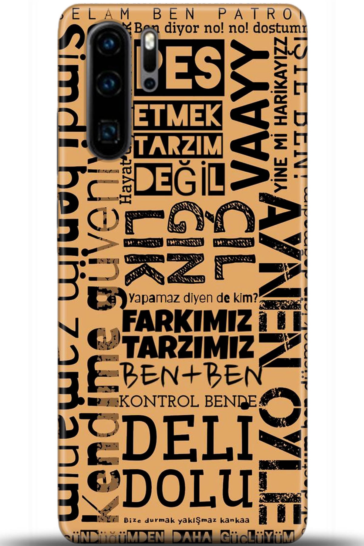 Huawei P30 Pro Uyumlu Kılıf HD Baskılı Kılıf - Followed Institution 5588