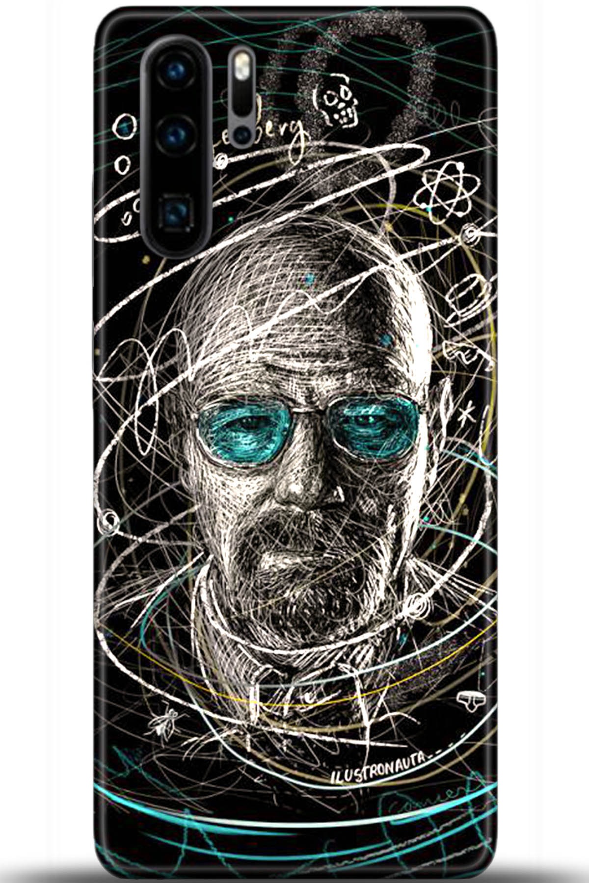 Huawei P30 Pro Uyumlu Kılıf HD Baskılı Kılıf - Followed Institution 5619