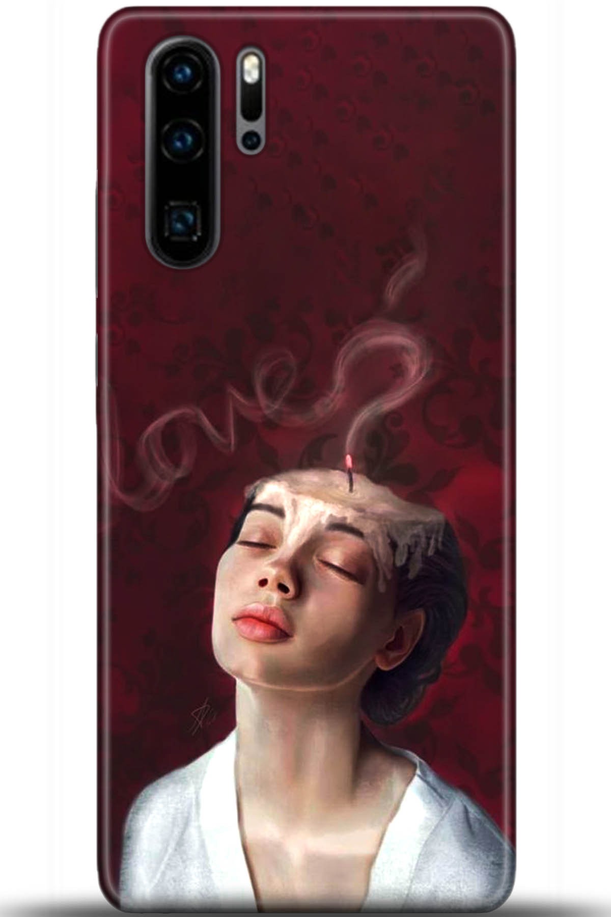 Huawei P30 Pro Uyumlu Kılıf HD Baskılı Kılıf - Followed Institution 5680