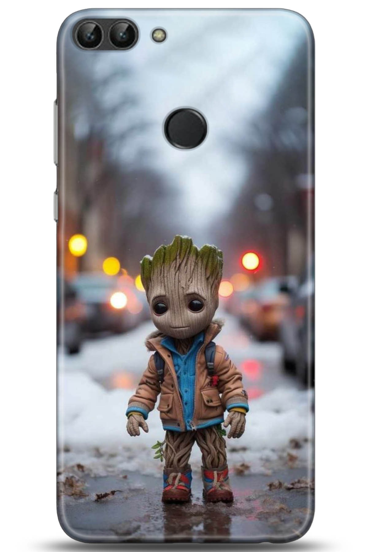 Huawei P Smart Uyumlu Kılıf HD Baskılı Kılıf - Followed Institution 5014