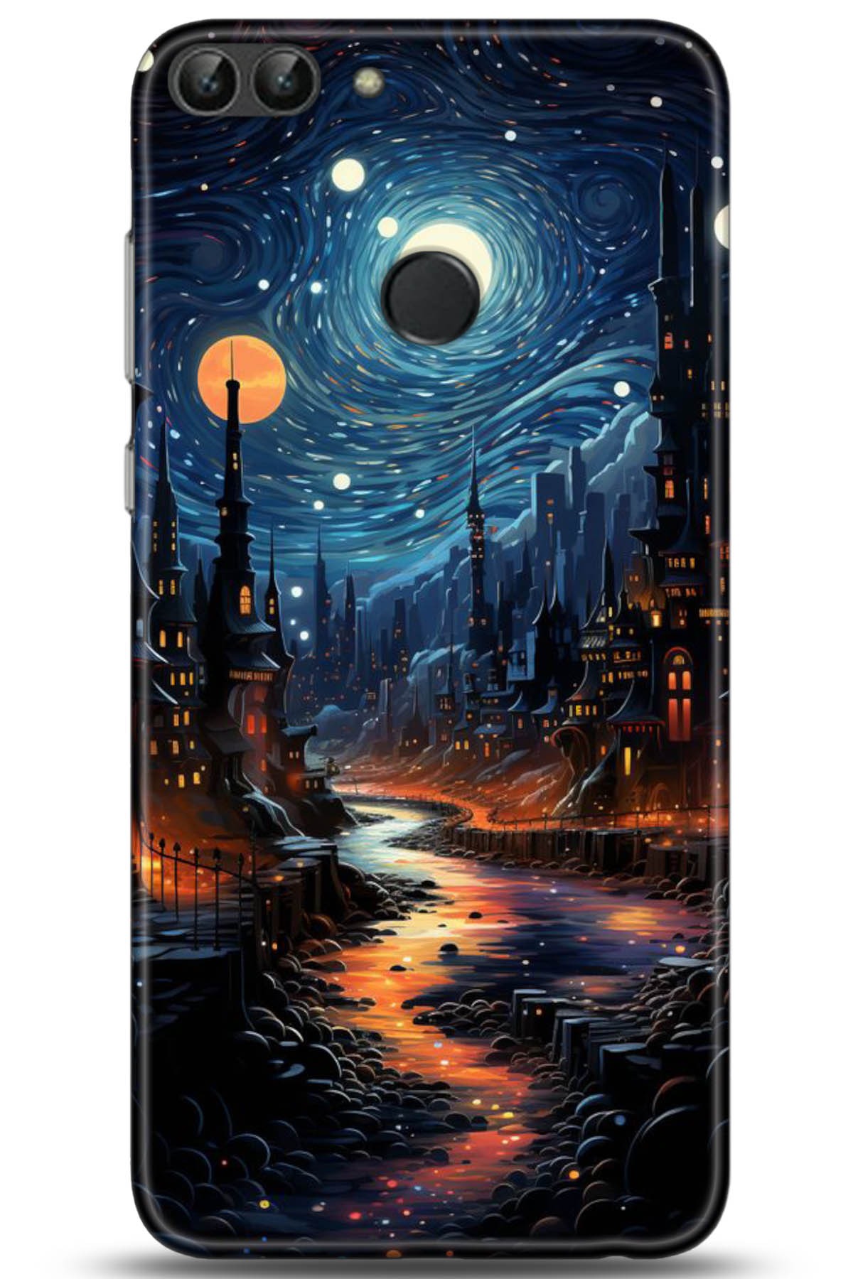 Huawei P Smart Uyumlu Kılıf HD Baskılı Kılıf - Followed Institution 5126