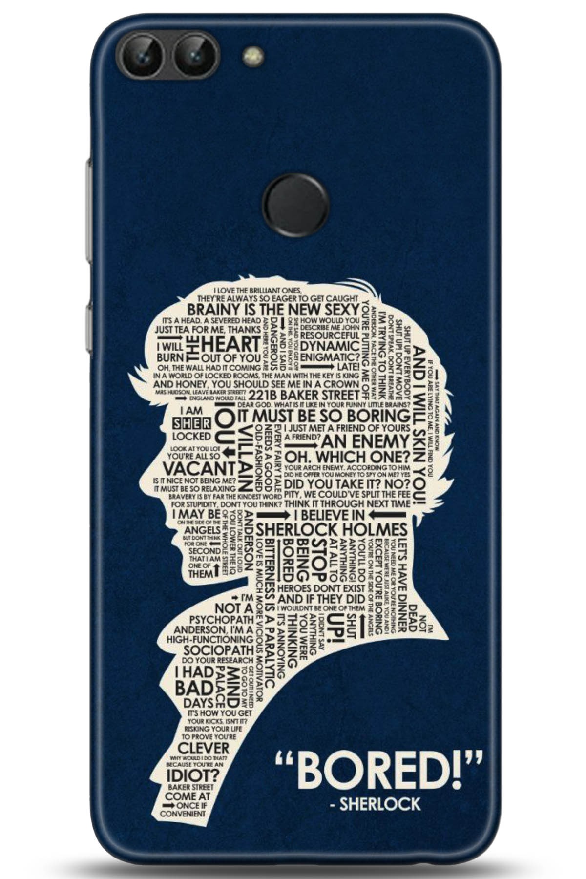 Huawei P Smart Uyumlu Kılıf HD Baskılı Kılıf - Followed Institution 5156