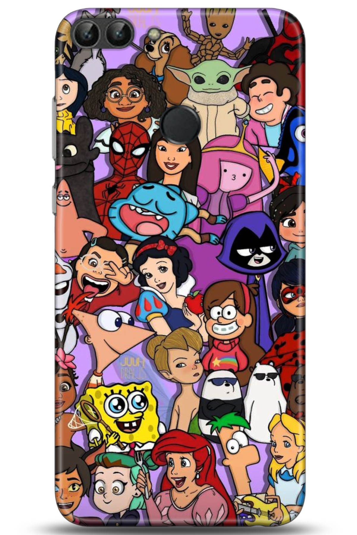 Huawei P Smart Uyumlu Kılıf HD Baskılı Kılıf - Followed Institution 5168