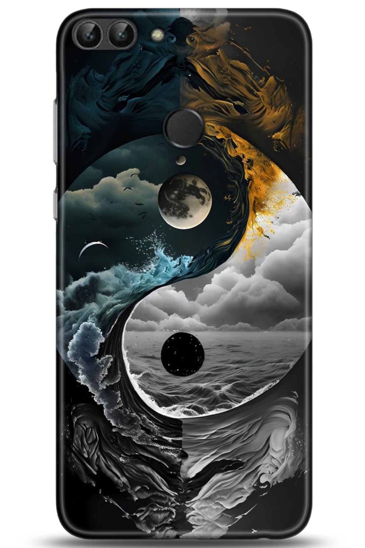 Huawei P Smart Uyumlu Kılıf HD Baskılı Kılıf - Followed Institution 5177