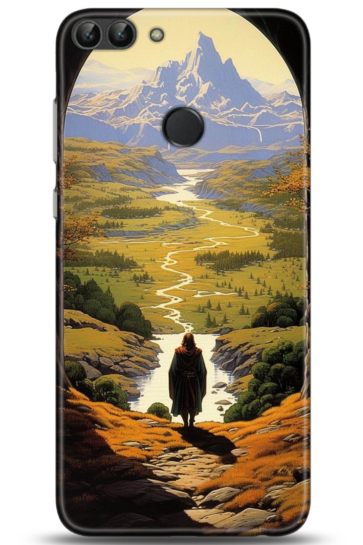 Huawei P Smart Uyumlu Kılıf HD Baskılı Kılıf - Followed Institution 5263