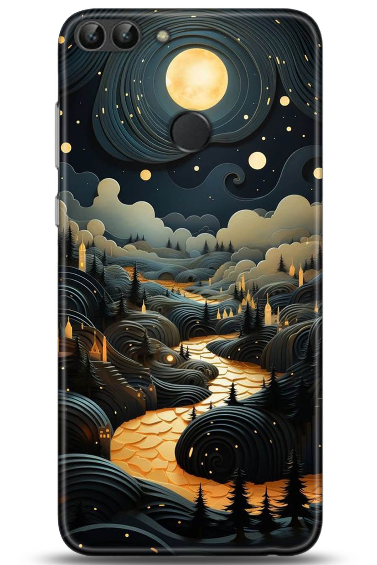 Huawei P Smart Uyumlu Kılıf HD Baskılı Kılıf - Followed Institution 5268