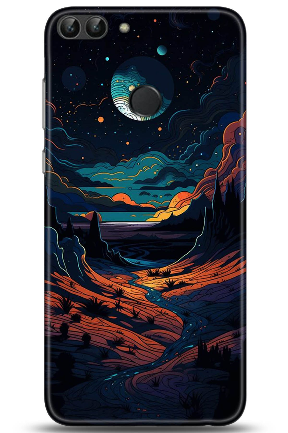 Huawei P Smart Uyumlu Kılıf HD Baskılı Kılıf - Followed Institution 5275