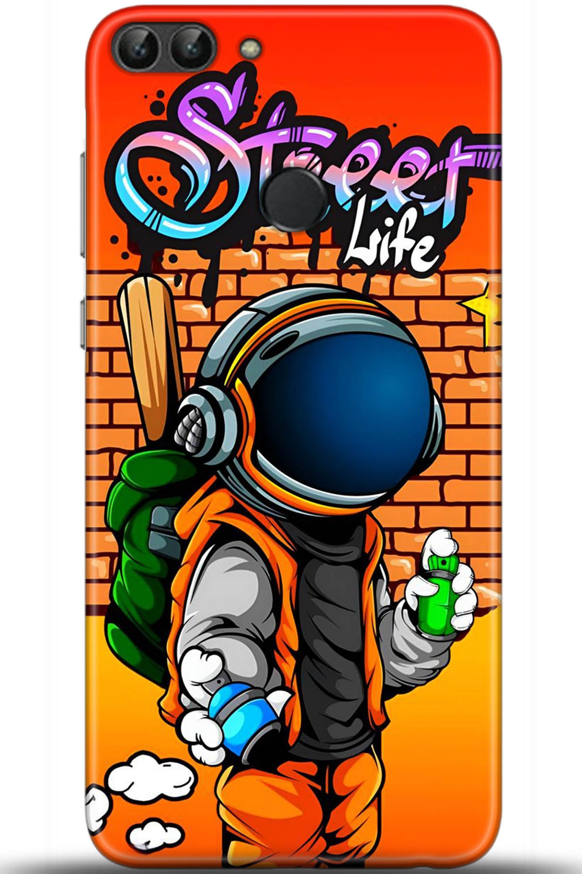 Huawei P Smart Uyumlu Kılıf HD Baskılı Kılıf - Followed Institution 5350