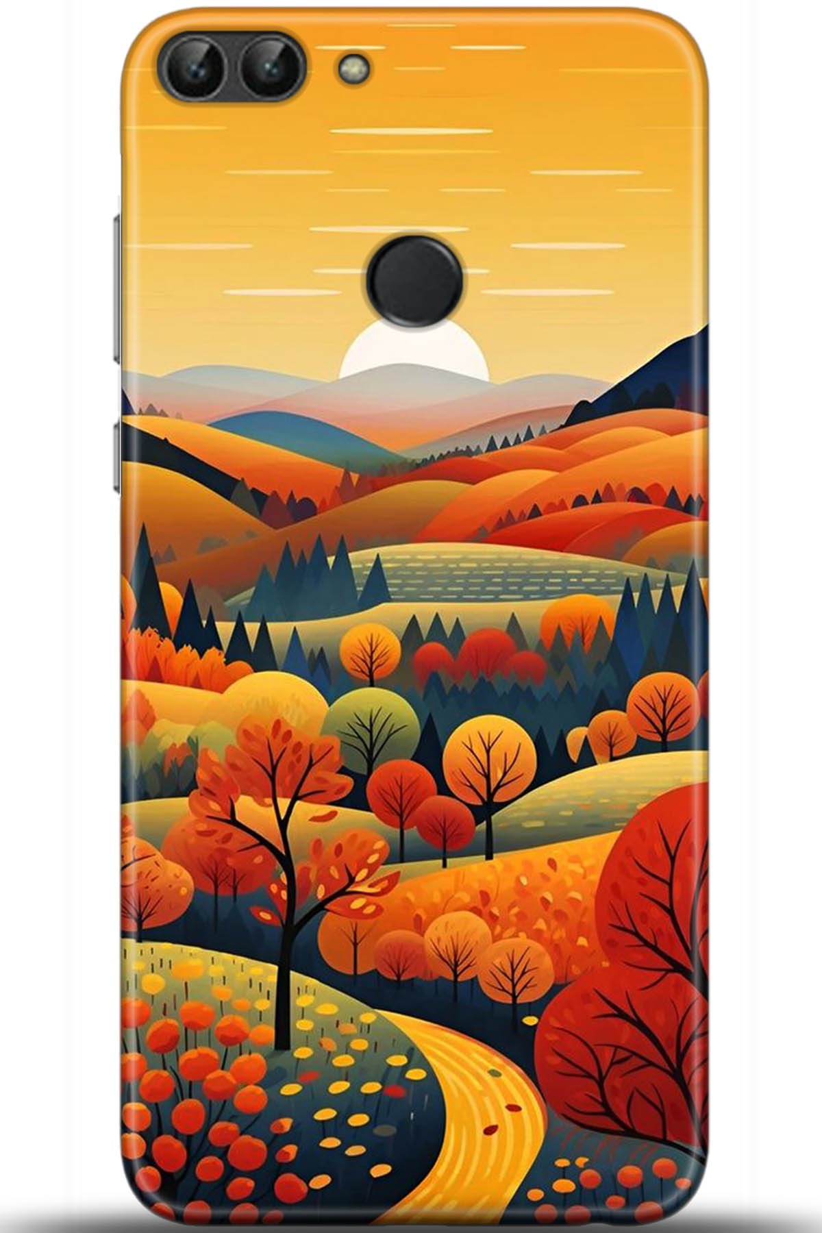 Huawei P Smart Uyumlu Kılıf HD Baskılı Kılıf - Followed Institution 5356