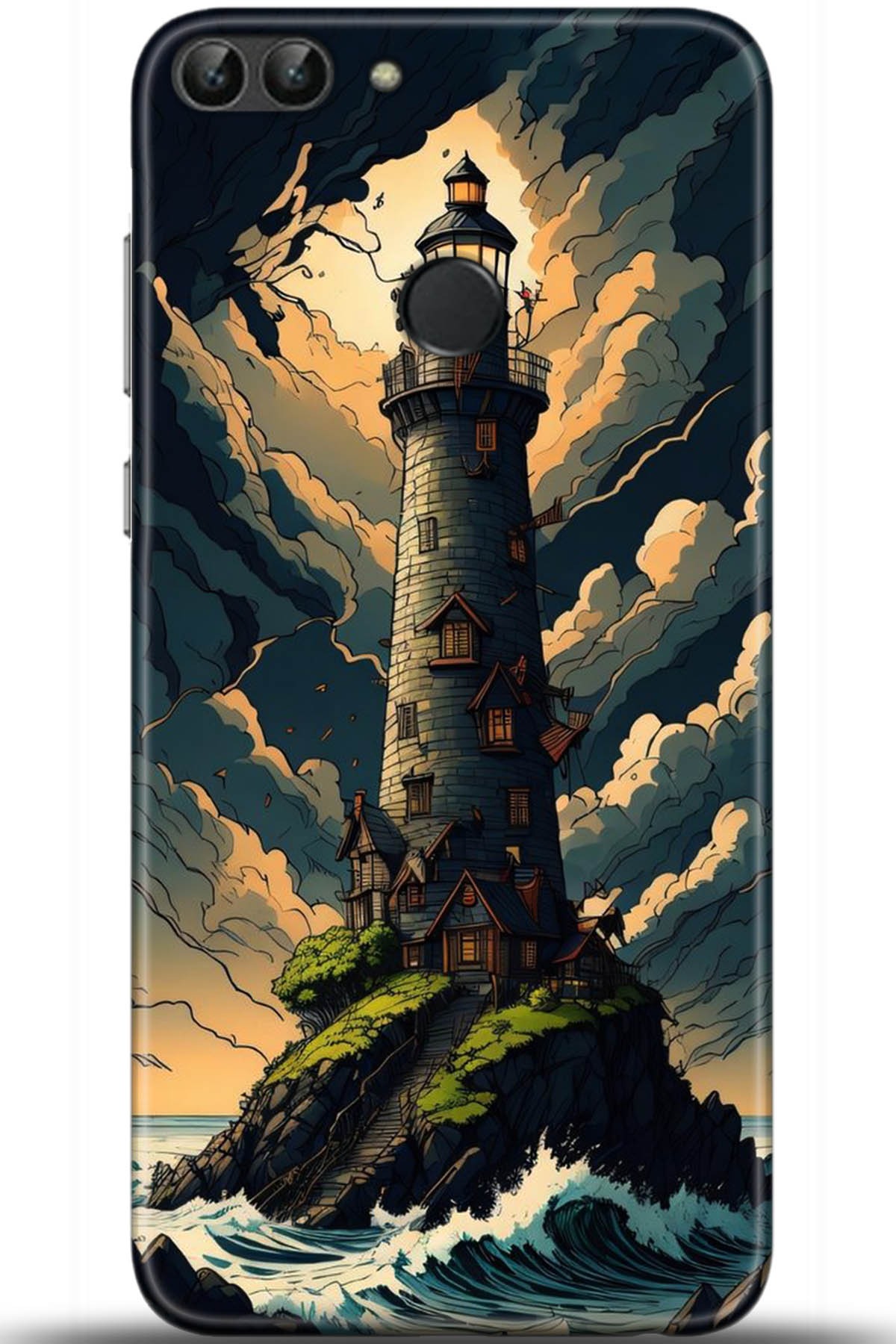 Huawei P Smart Uyumlu Kılıf HD Baskılı Kılıf - Followed Institution 5363