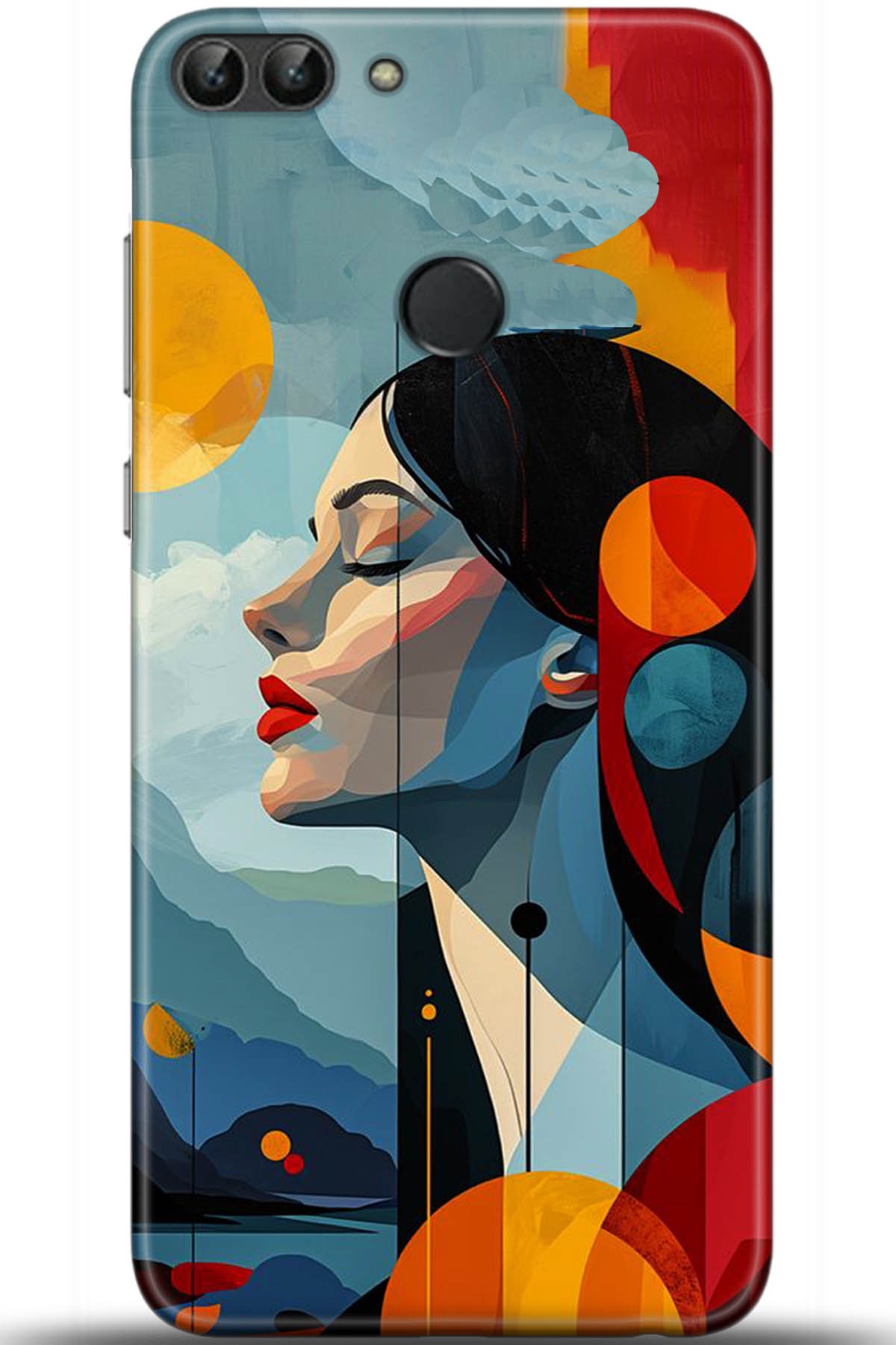 Huawei P Smart Uyumlu Kılıf HD Baskılı Kılıf - Followed Institution 5367