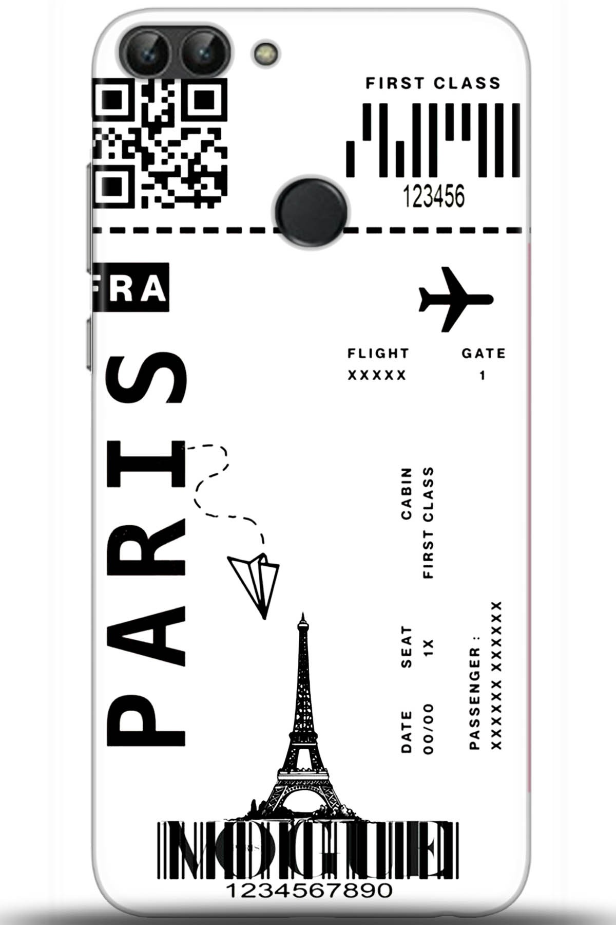 Huawei P Smart Uyumlu Kılıf HD Baskılı Kılıf - Followed Institution 5414