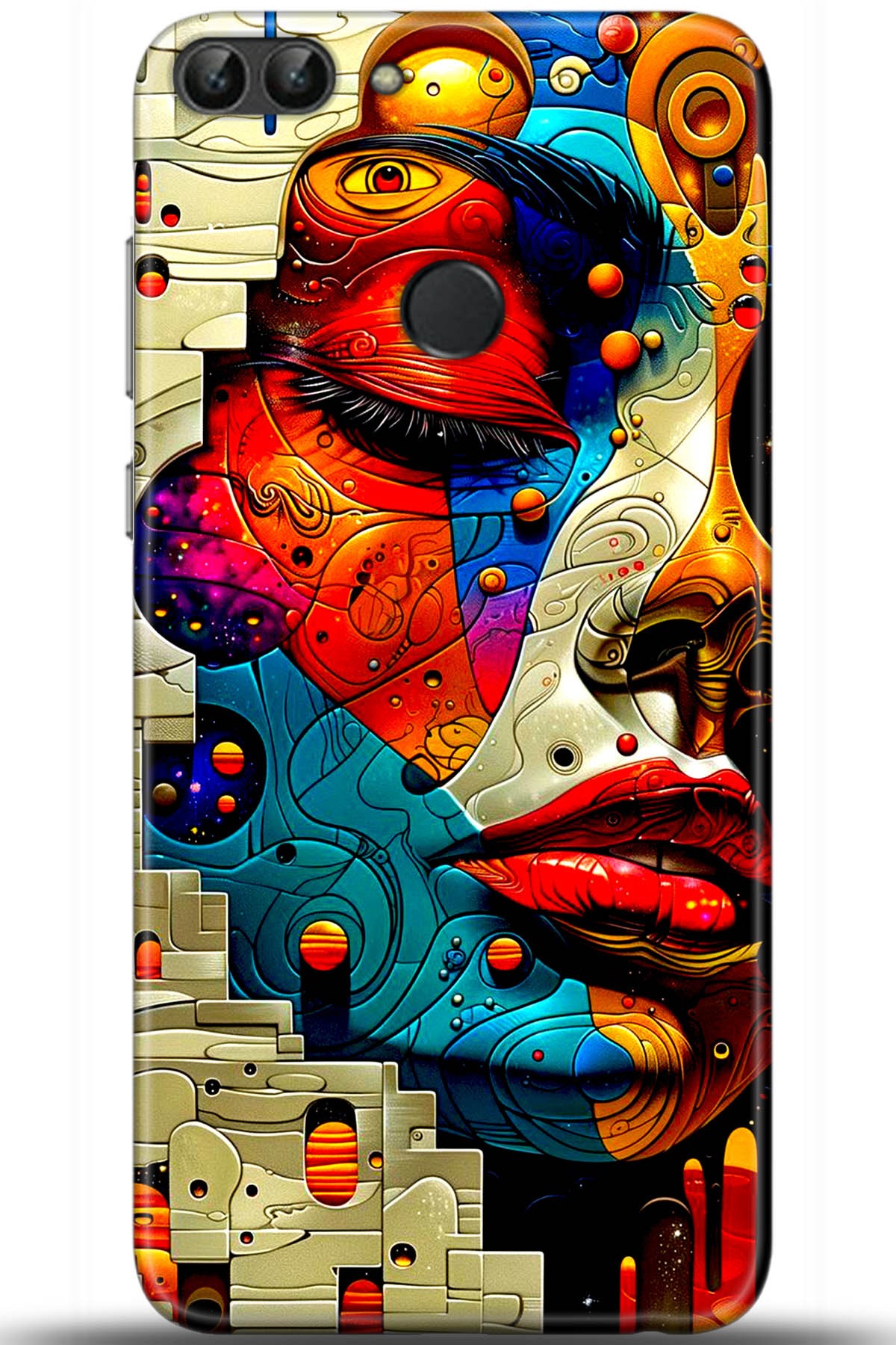 Huawei P Smart Uyumlu Kılıf HD Baskılı Kılıf - Followed Institution 5422