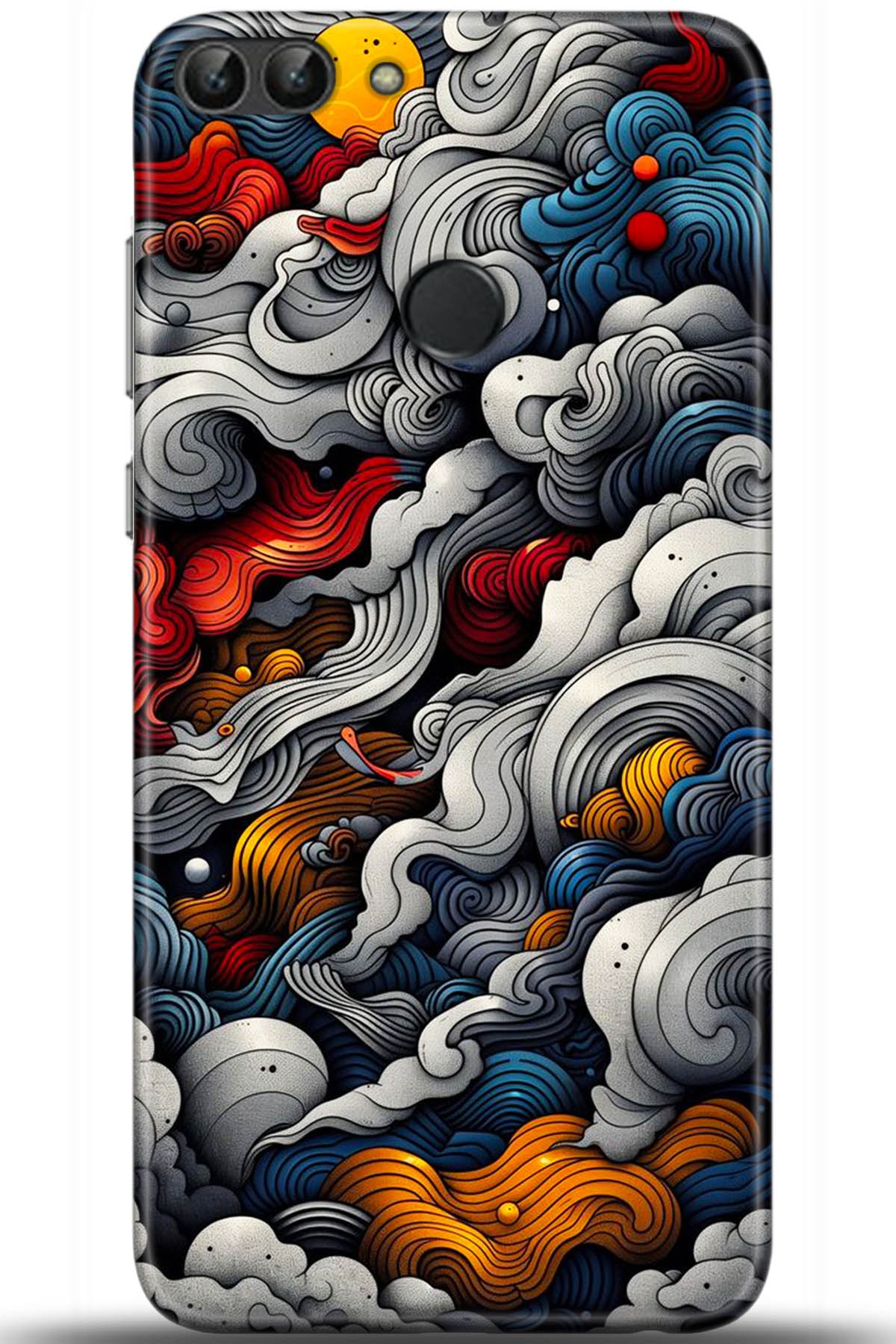 Huawei P Smart Uyumlu Kılıf HD Baskılı Kılıf - Followed Institution 5436