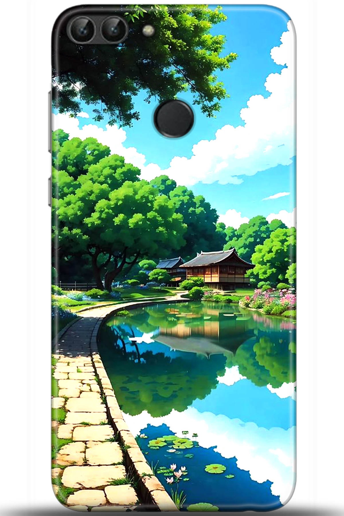 Huawei P Smart Uyumlu Kılıf HD Baskılı Kılıf - Followed Institution 5463