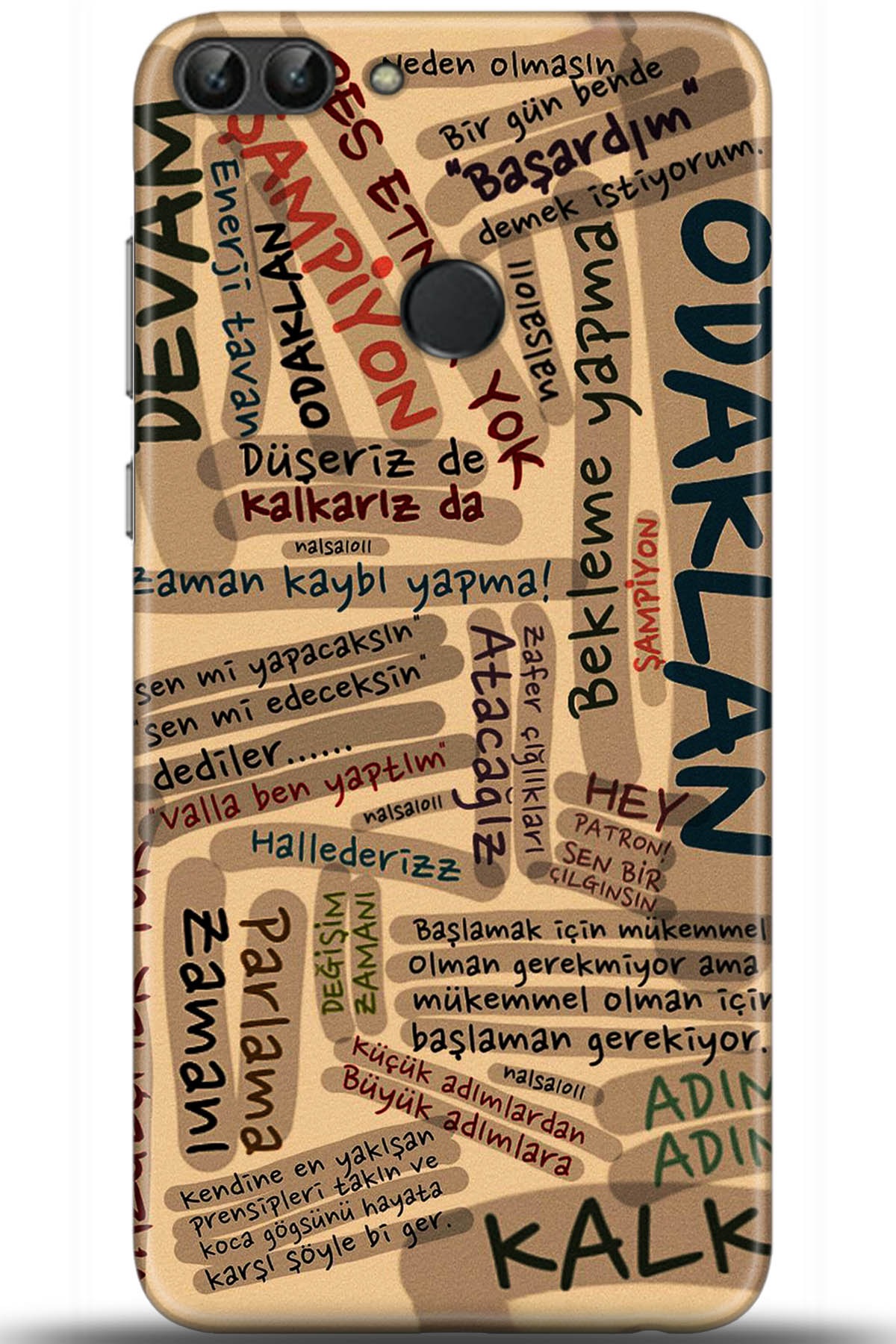 Huawei P Smart Uyumlu Kılıf HD Baskılı Kılıf - Followed Institution 5586