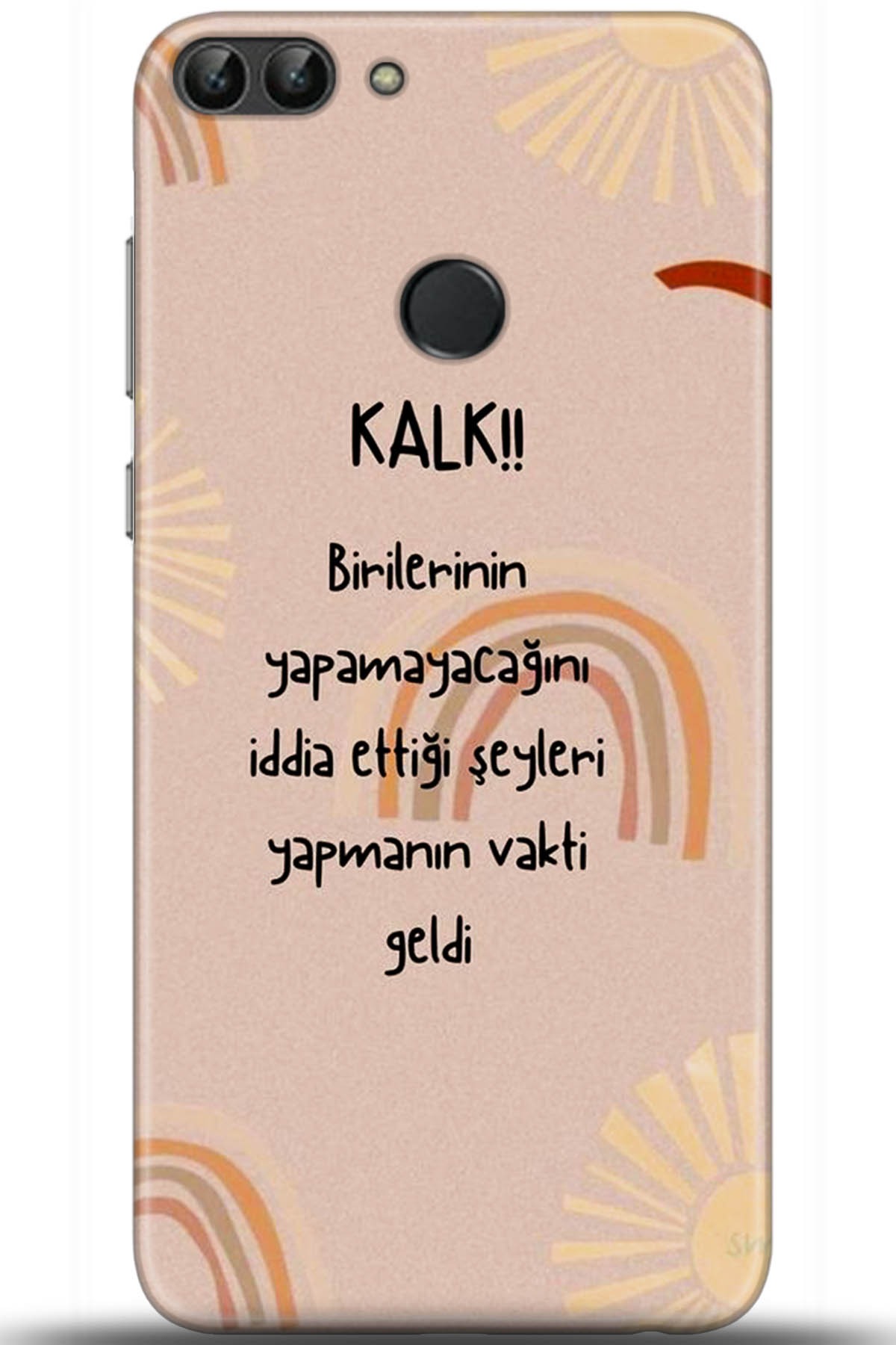 Huawei P Smart Uyumlu Kılıf HD Baskılı Kılıf - Followed Institution 5688