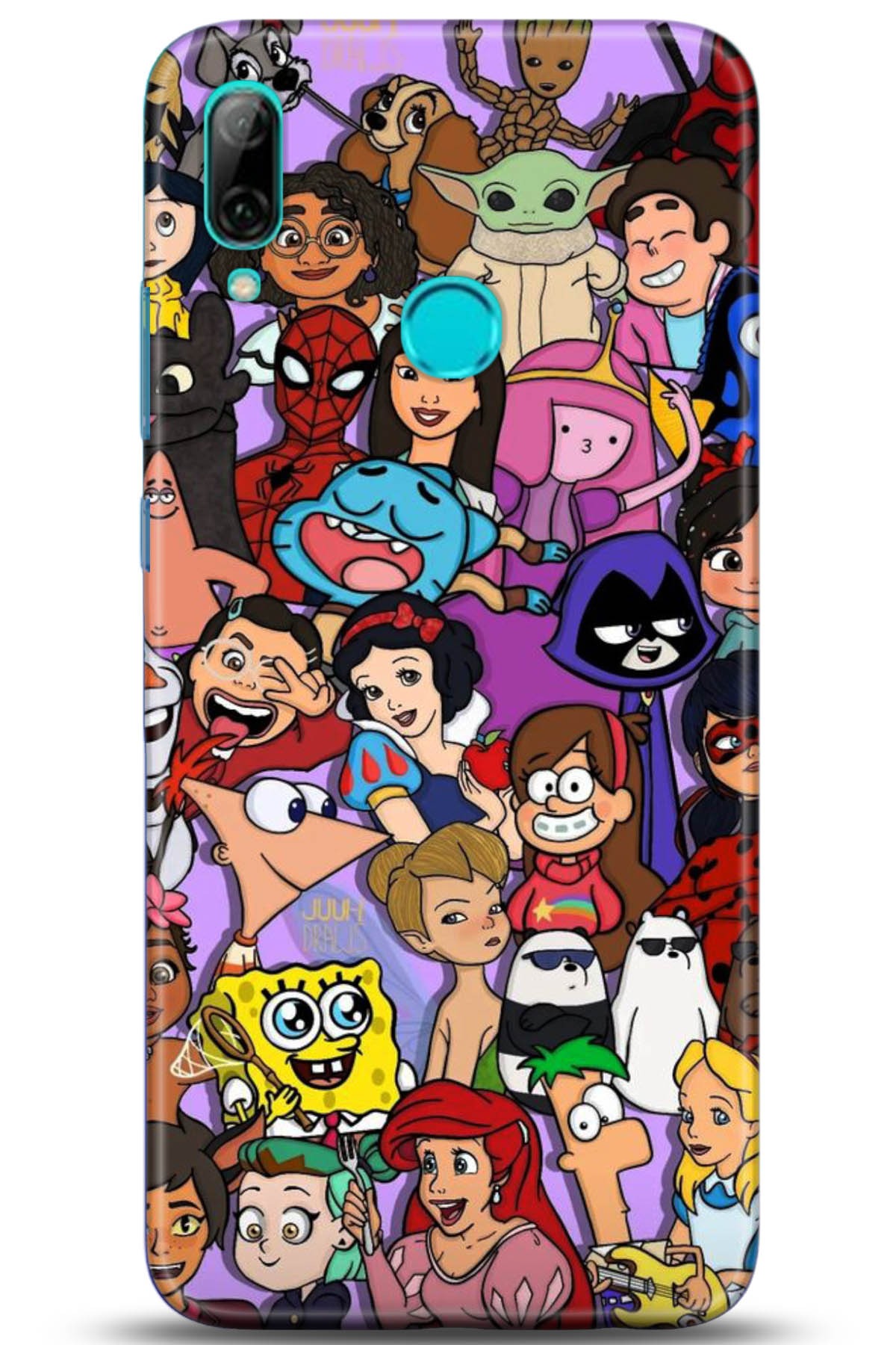 Huawei P Smart 2019 Uyumlu Kılıf HD Baskılı Kılıf - Followed Institution 5168