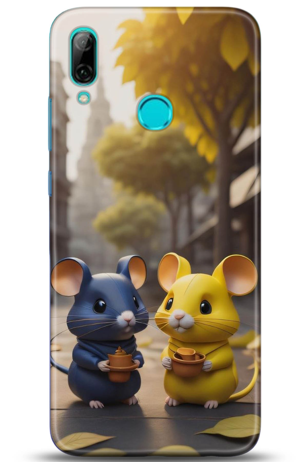 Huawei P Smart 2019 Uyumlu Kılıf HD Baskılı Kılıf - Followed Institution 5306