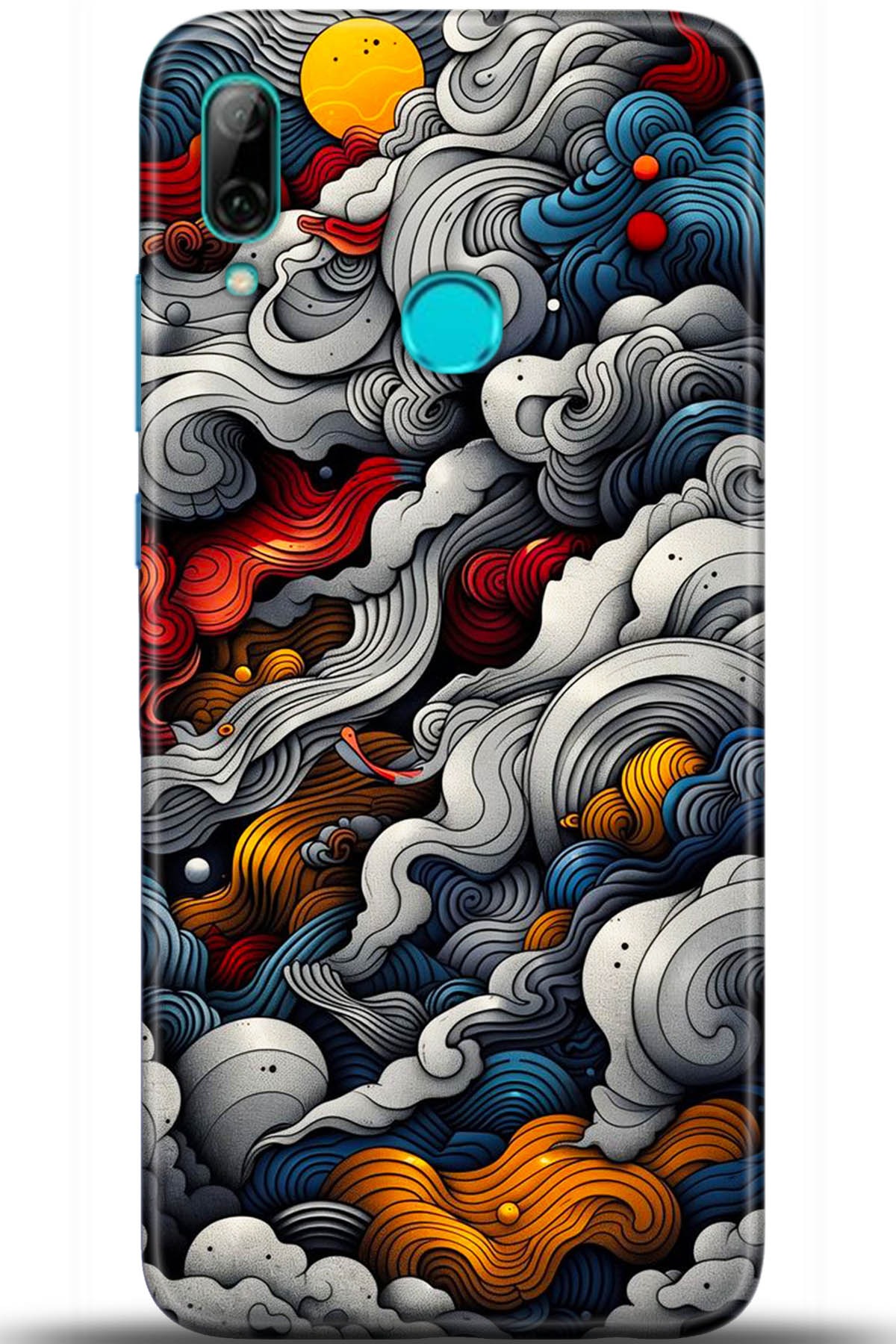 Huawei P Smart 2019 Uyumlu Kılıf HD Baskılı Kılıf - Followed Institution 5436