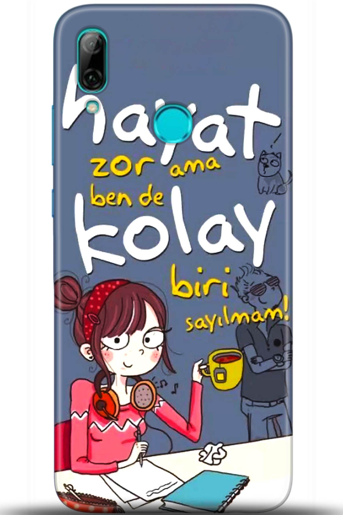 Huawei P Smart 2019 Uyumlu Kılıf HD Baskılı Kılıf - Followed Institution 5686