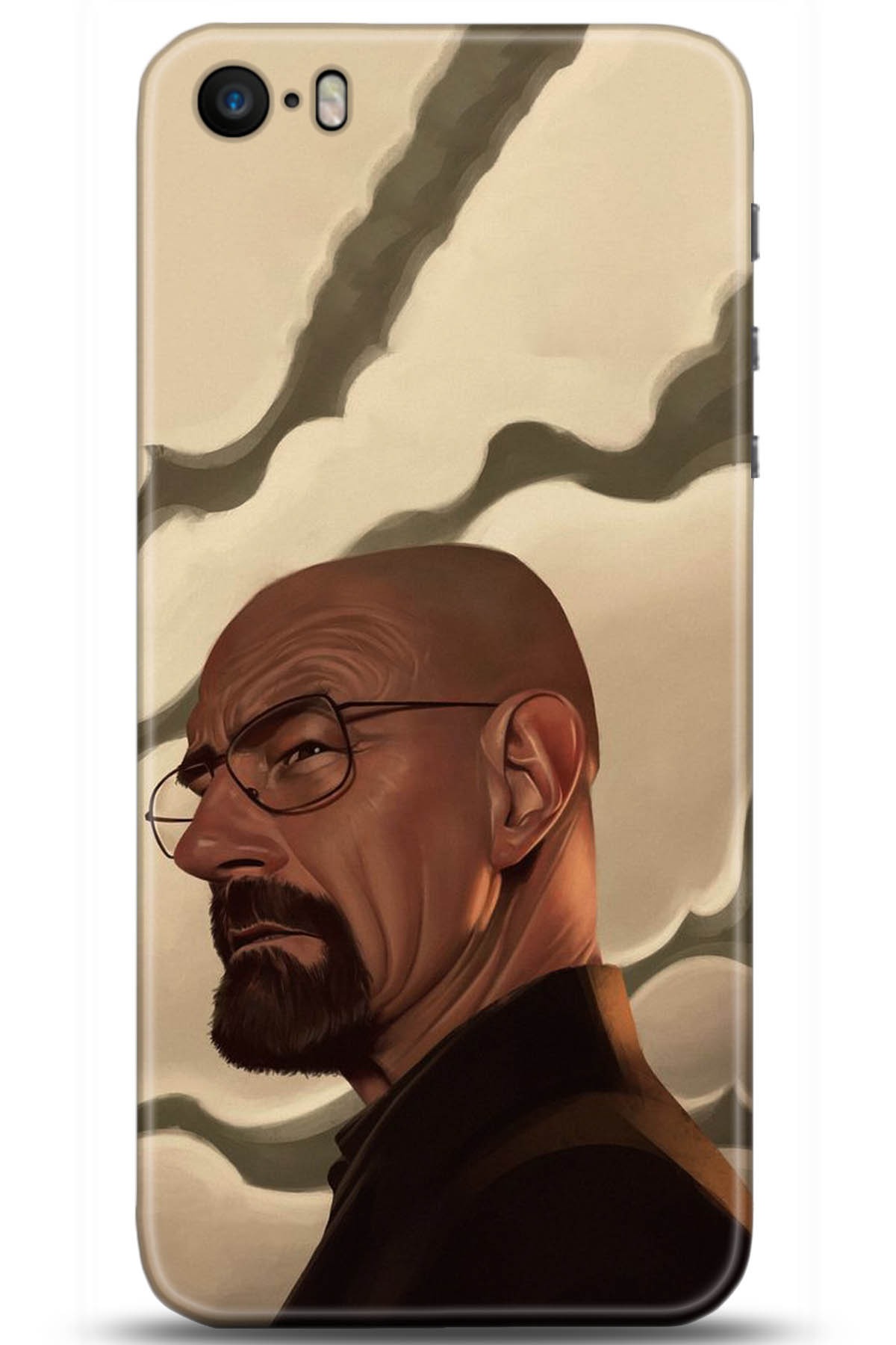 Apple iPhone 5S Uyumlu Kılıf HD Baskılı Kılıf - Followed Institution 5026