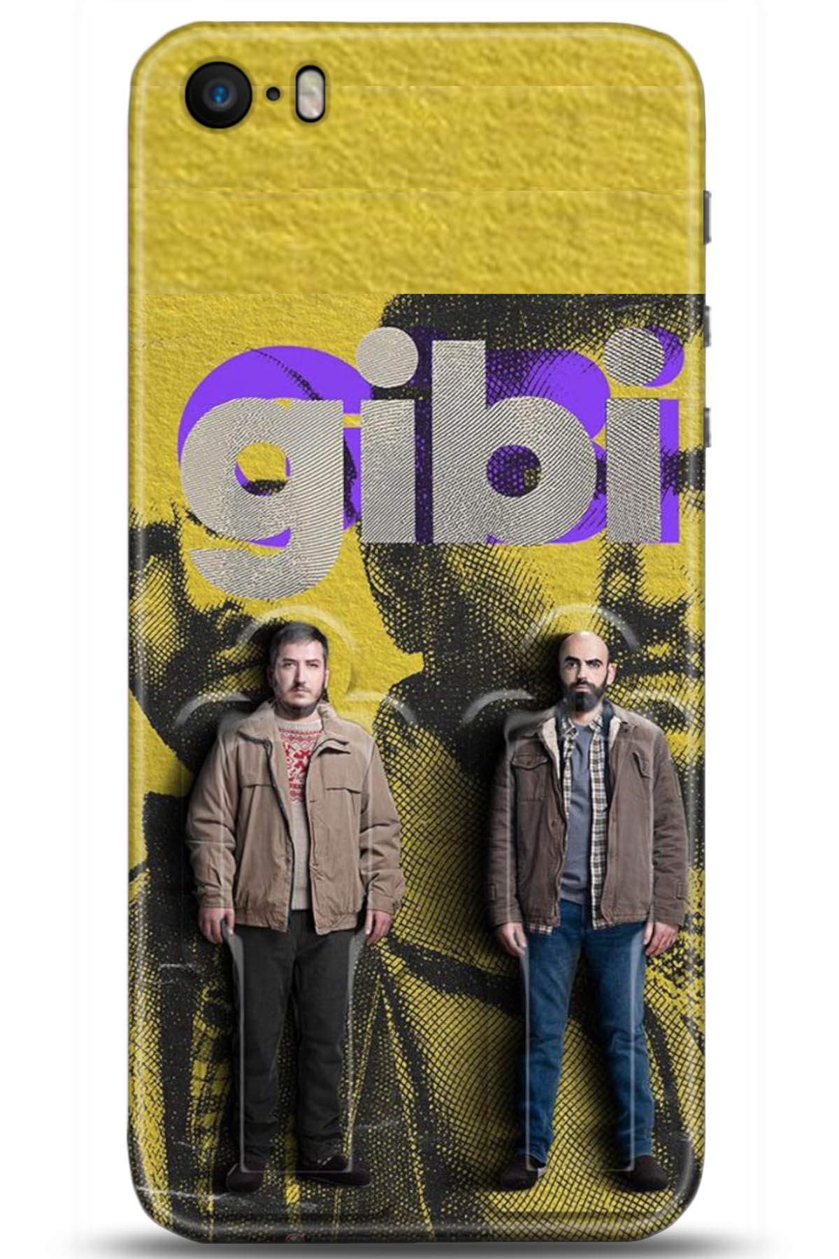 Apple iPhone 5S Uyumlu Kılıf HD Baskılı Kılıf - Followed Institution 5065