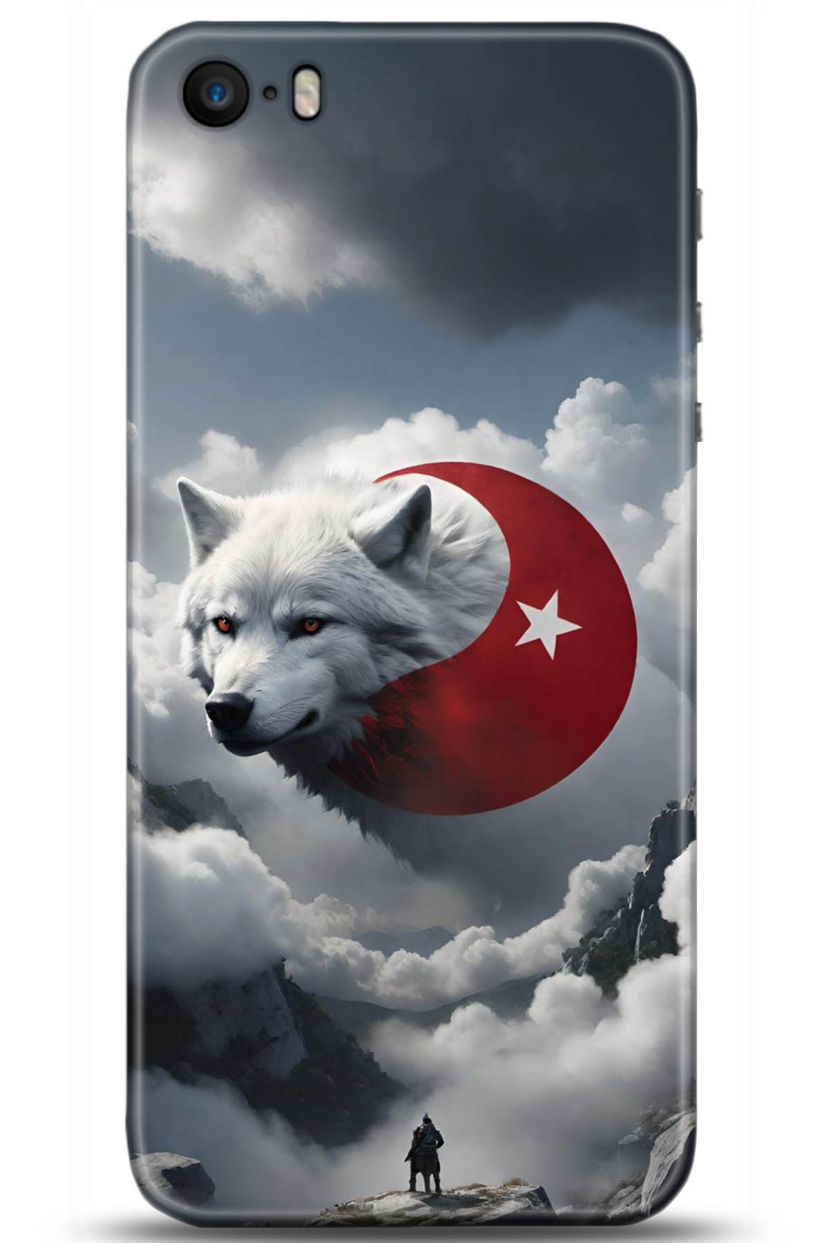 Apple iPhone 5S Uyumlu Kılıf HD Baskılı Kılıf - Followed Institution 5072