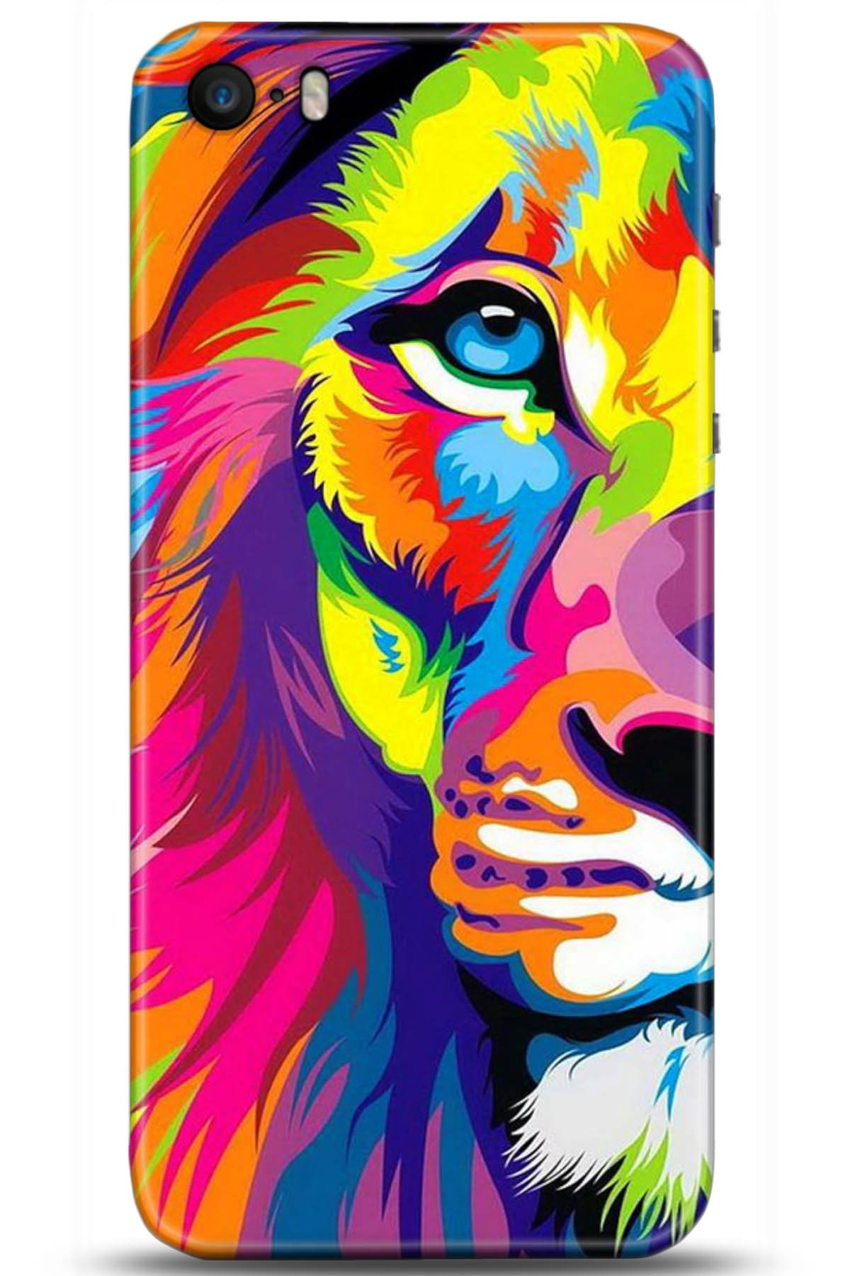 Apple iPhone 5S Uyumlu Kılıf HD Baskılı Kılıf - Followed Institution 5084