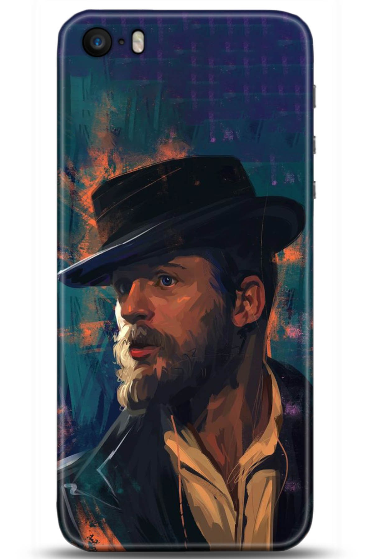 Apple iPhone 5S Uyumlu Kılıf HD Baskılı Kılıf - Followed Institution 5094