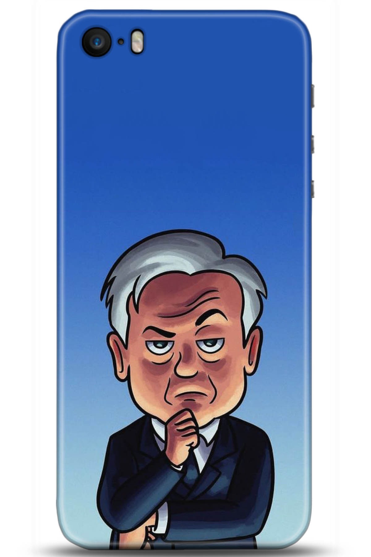 Apple iPhone 5S Uyumlu Kılıf HD Baskılı Kılıf - Followed Institution 5107