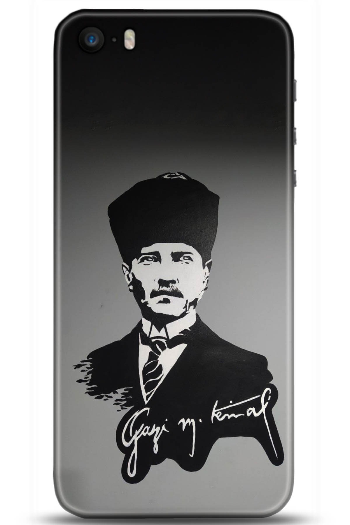 Apple iPhone 5S Uyumlu Kılıf HD Baskılı Kılıf - Followed Institution 5112