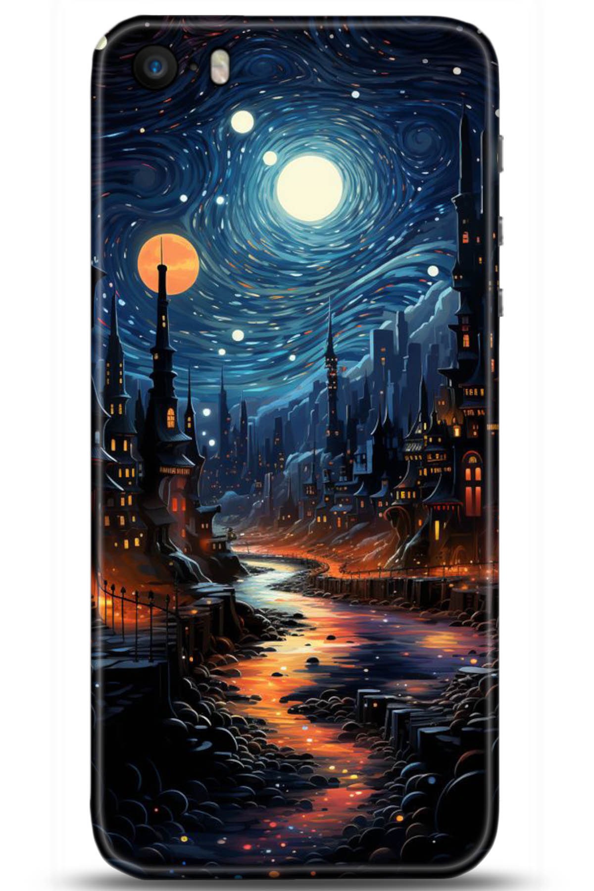 Apple iPhone 5S Uyumlu Kılıf HD Baskılı Kılıf - Followed Institution 5126