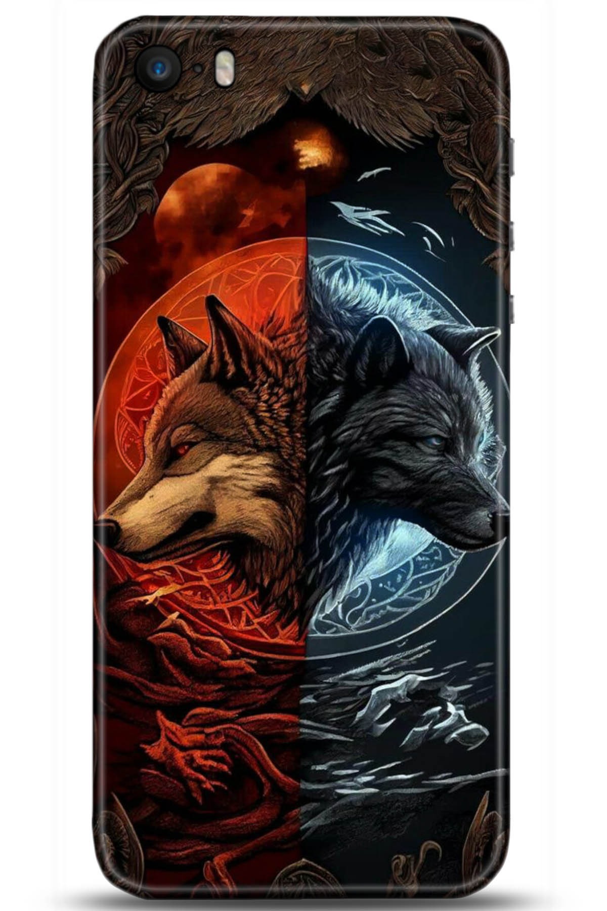 Apple iPhone 5S Uyumlu Kılıf HD Baskılı Kılıf - Followed Institution 5136